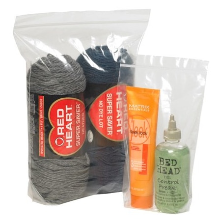 Bsc Preferred 12 x 3 x 15'' - 2 Mil Gusseted Reclosable Poly Bags, 1000PK BUY04000671